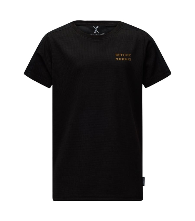 Retour Jeans shirts 9000 black RJB-051-228