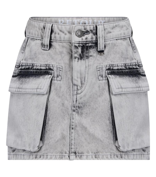 Retour Jeans rokken & skorts 8000 bleached grey denim RJG-051-101