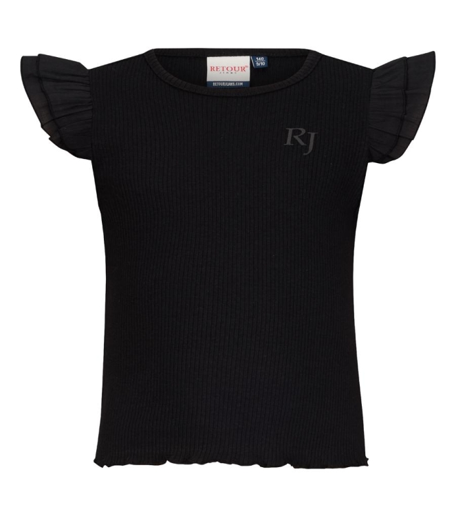 Retour Jeans shirts 9000 black RJG-051-204
