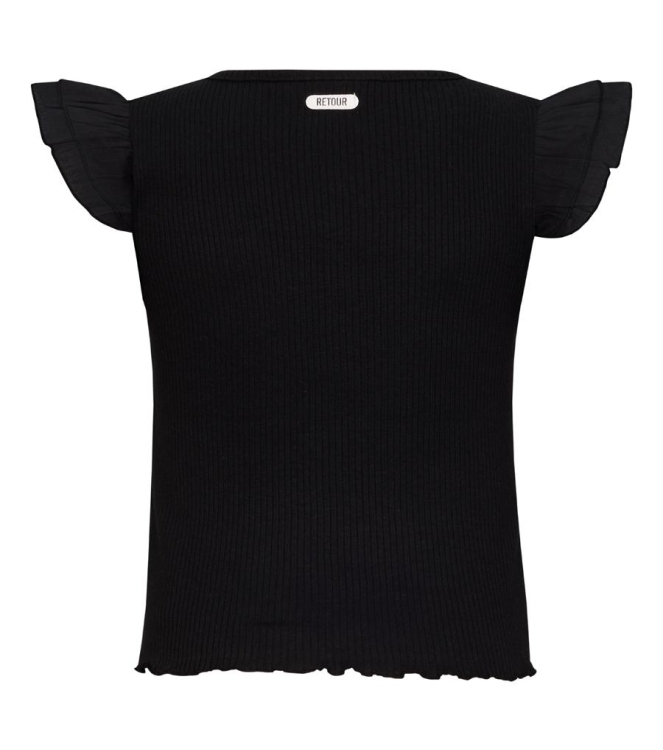 Retour Jeans shirts 9000 black RJG-051-204