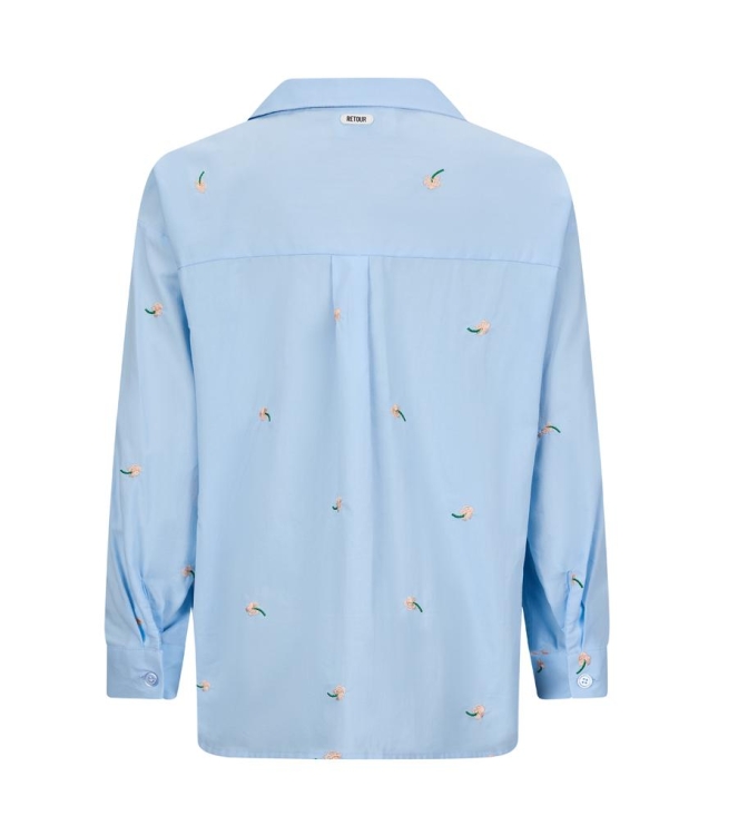 Retour Jeans blouses 7062 lavender RJG-051-500