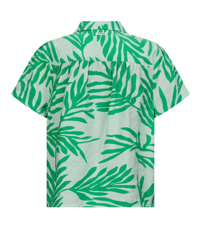 Retour Jeans blouses 6012 light apple green RJG-051-507
