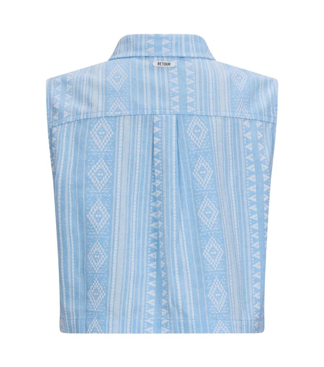 Retour Jeans blouses 7062 lavender RJG-051-510