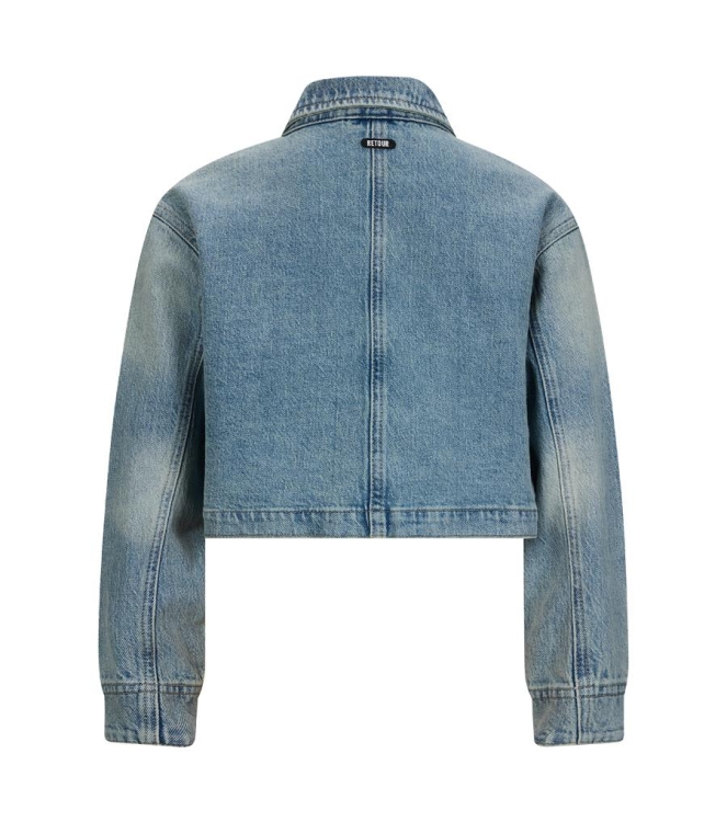 Retour Jeans jassen 5014 dirty light blue denim RJG-051-608