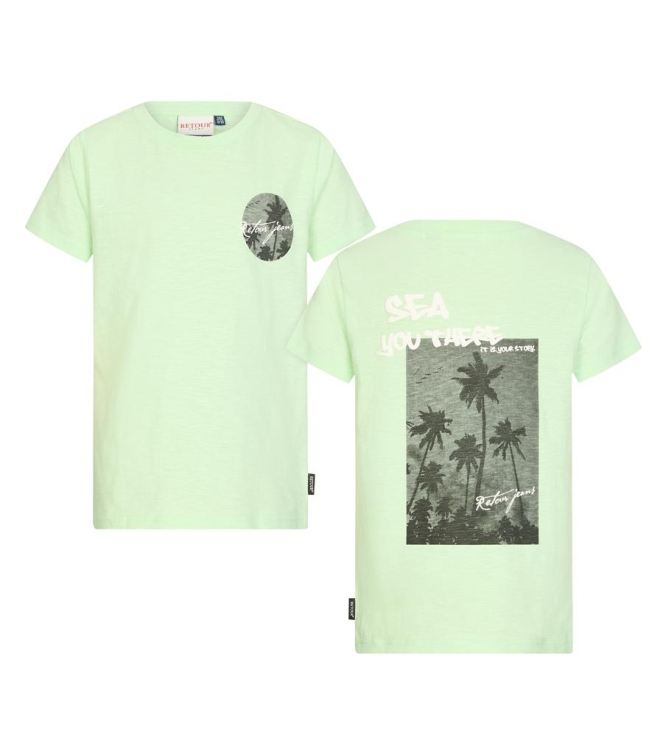 Retour Jeans shirts 6004 neon lime RJB-052-201