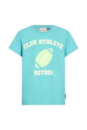 Retour Jeans Sen T-shirt 6044 blue green