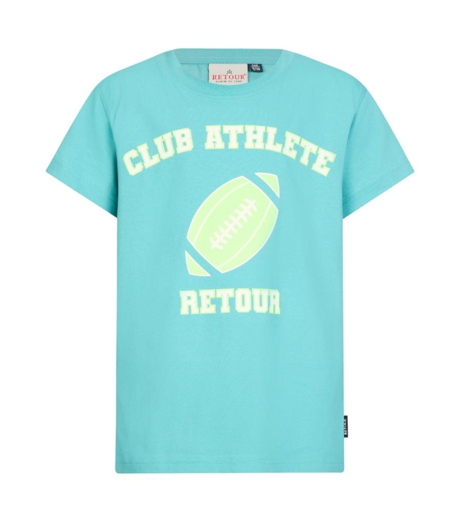 Retour Jeans shirts 6044 blue green RJB-052-203