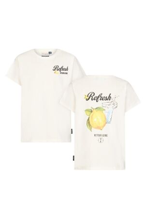 Retour Jeans Yuri T-shirt 1002 off white