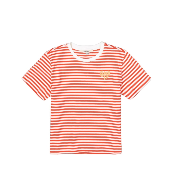 Garcia shirts 6095-manderinred C52605