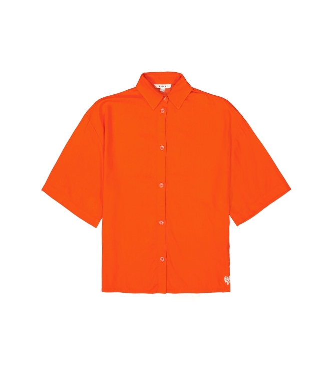 Garcia blouses 6095-manderinred C52631