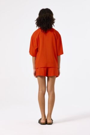 Garcia blouses 6095-manderinred C52631