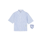 Garcia blouses 4434-chambrayblue D52432