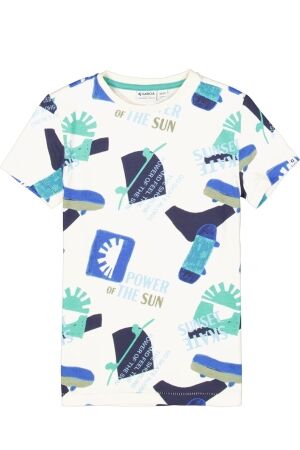 Garcia Jongens t-shirt 5070-creamwhite