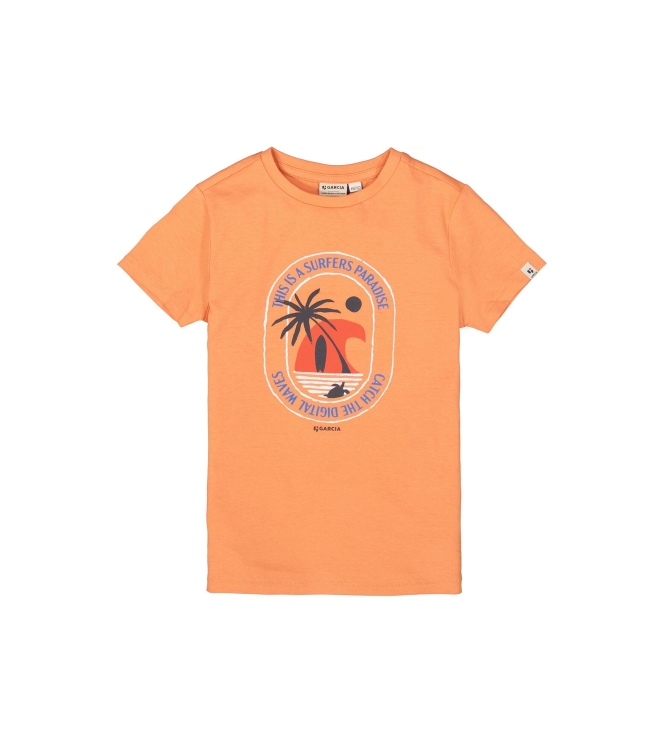 Garcia shirts 4924-orangepeel D55401