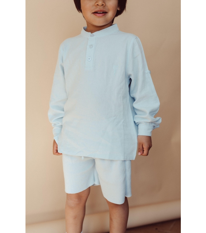 Two You Label overhemden Sky Blue SS25-07