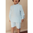 Two You Label overhemden Sky Blue SS25-07