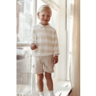Two You Label truien Beach/White SS25-10