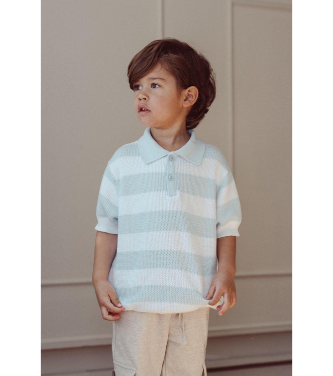 Two You Label shirts Sky Blue/White SS25-11