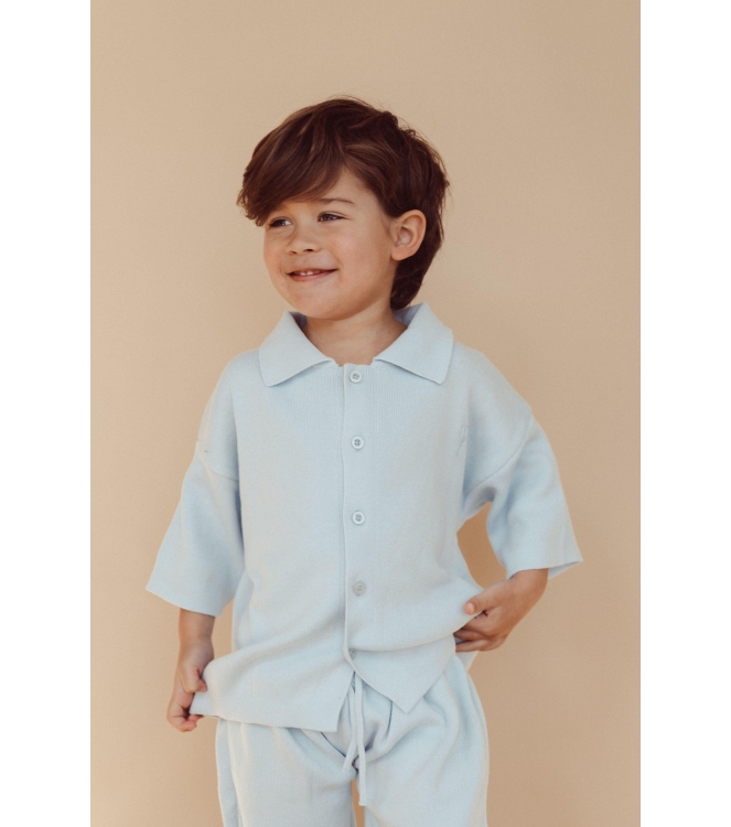 Two You Label shirts Sky Blue SS25-14