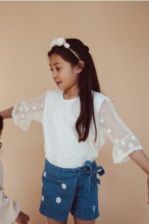 Two You Label Luna Lace Blouse White Lace