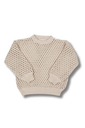 Two You Label Floor Crochet Jumper Beach