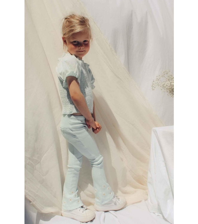 Two You Label broeken Skyblueflower SS25-52