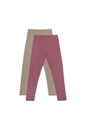 Minymo Basic Legging (2-pack) 4640 Apple Butter