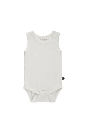Minymo Romper mouwloos 100 White