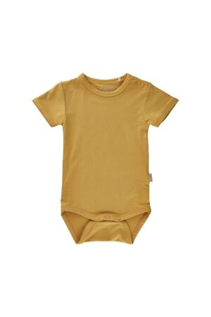 Minymo Romper korte mouw 397 Rattan