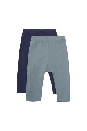 Minymo Legging (2-pack) 928 Goblin Blue