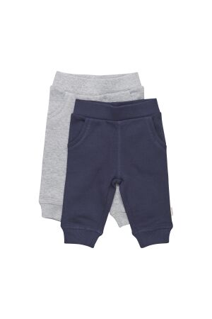 Minymo Joggingbroek (2-pack) 778 Dark Navy