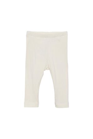 Minymo Legging Rib 242 Seedpearl
