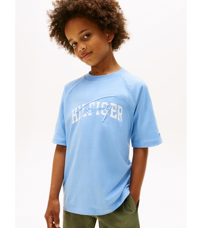 Tommy Hilfiger shirts C14 Cloudy Blue KB0KB09726