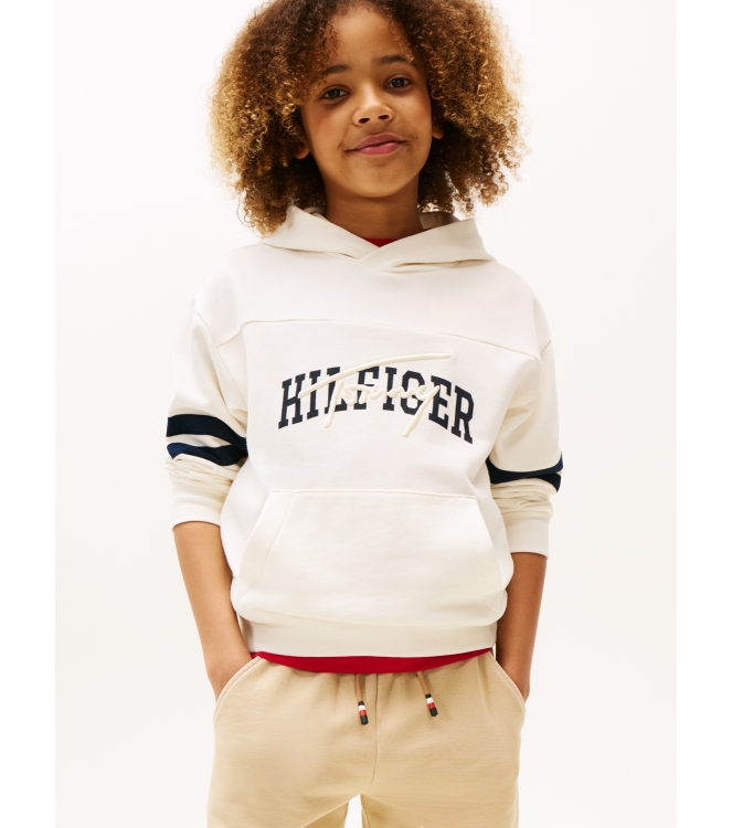 Tommy Hilfiger truien & vesten YA8 Ivory Silk KB0KB09742