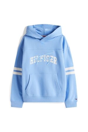 Tommy Hilfiger TH Mixed Graphic Hoodie C14 Cloudy Blue