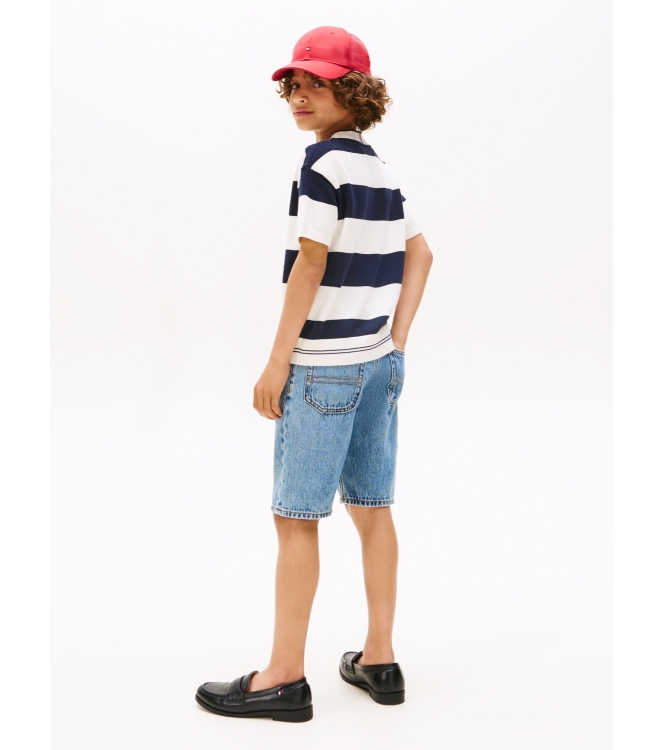 Tommy Hilfiger shirts C1G Dark Night Navy Stripes KB0KB09809