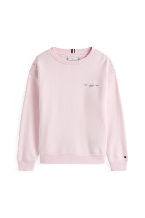 Tommy Hilfiger Mini Corp C-Neck Sweater TOG Light Pink