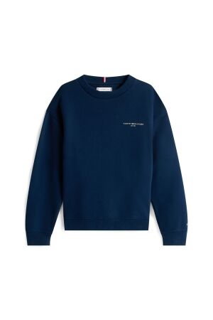 Tommy Hilfiger Mini Corp C-Neck Sweater C1G Dark Night Navy