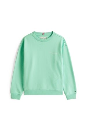 Tommy Hilfiger Mini Corp C-Neck Sweater L6Z Menthol