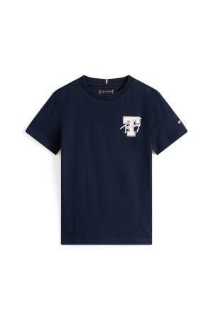Tommy Hilfiger Varsity Graphic T-Shirt C1G Dark Night Navy