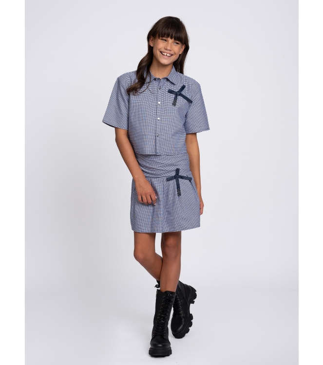 Nik&Nik rokken & skorts 2023 Off White/Royal Blue G 3-580 2504