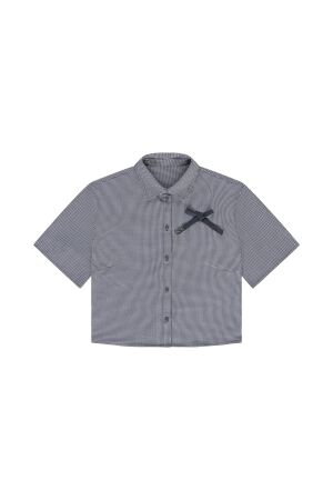 Nik&Nik blouses 2023 Off White/Royal Blue G 6-581 2504