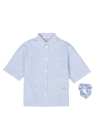 Garcia Meisjes blouse 4434-chambrayblue