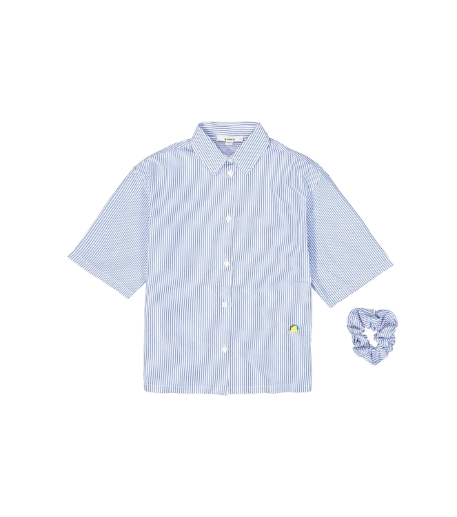 Garcia blouses 4434-chambrayblue D52432