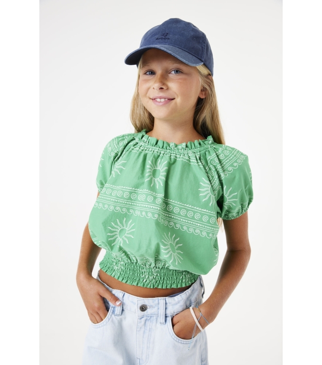 Garcia blouses 7218-softemerald D52431