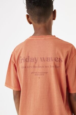 Garcia shirts 4924-orangepeel D53404