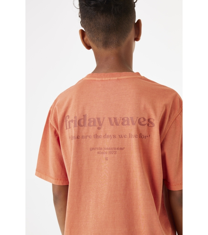 Garcia shirts 4924-orangepeel D53404