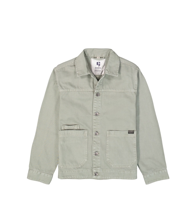 Garcia overhemden 1118-beangreen B53425