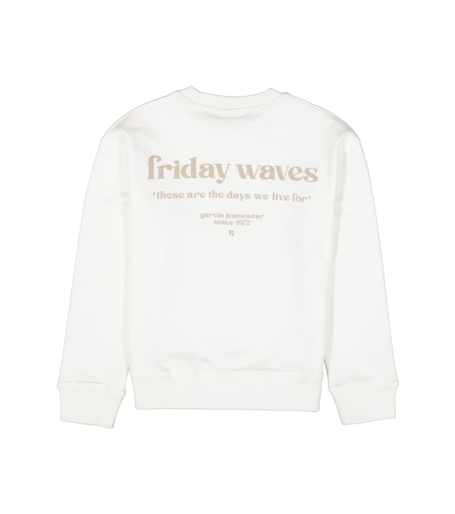 Garcia truien & vesten 53-offwhite D53460
