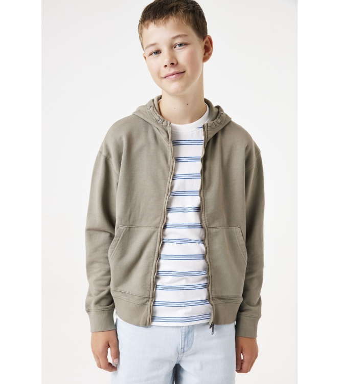 Garcia truien & vesten 5068-taupegrey D53462
